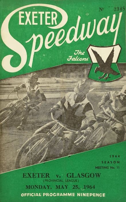 Exeter v Glasgow (1964, May 25th)