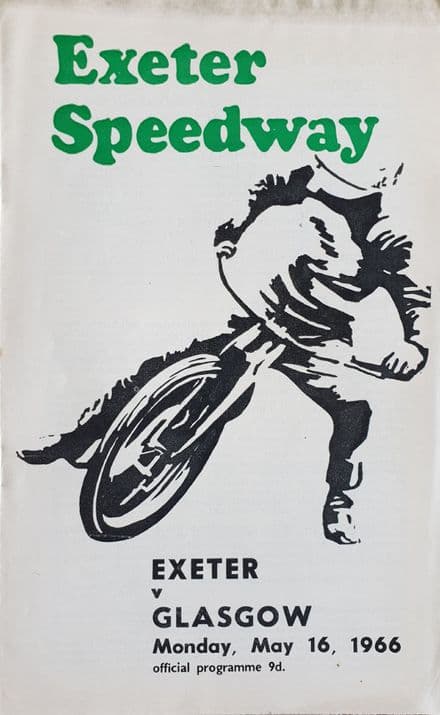 Exeter v Glasgow (1966, May 16th)