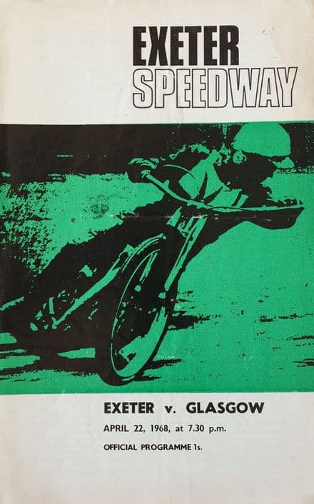 Exeter v Glasgow (1968, Apr 22nd)