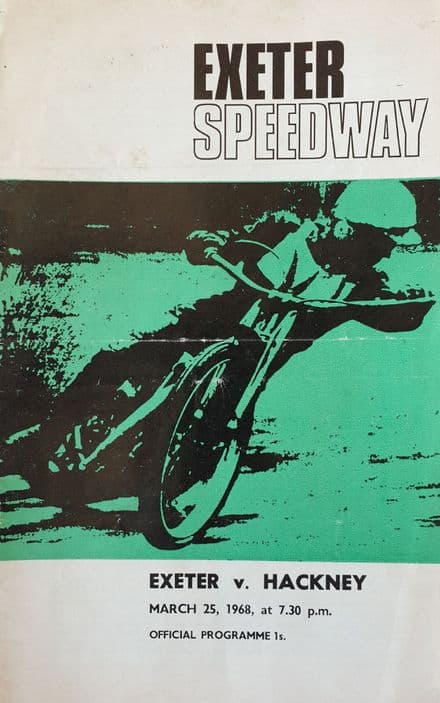 Exeter v Hackney (1968, Mar 25th)