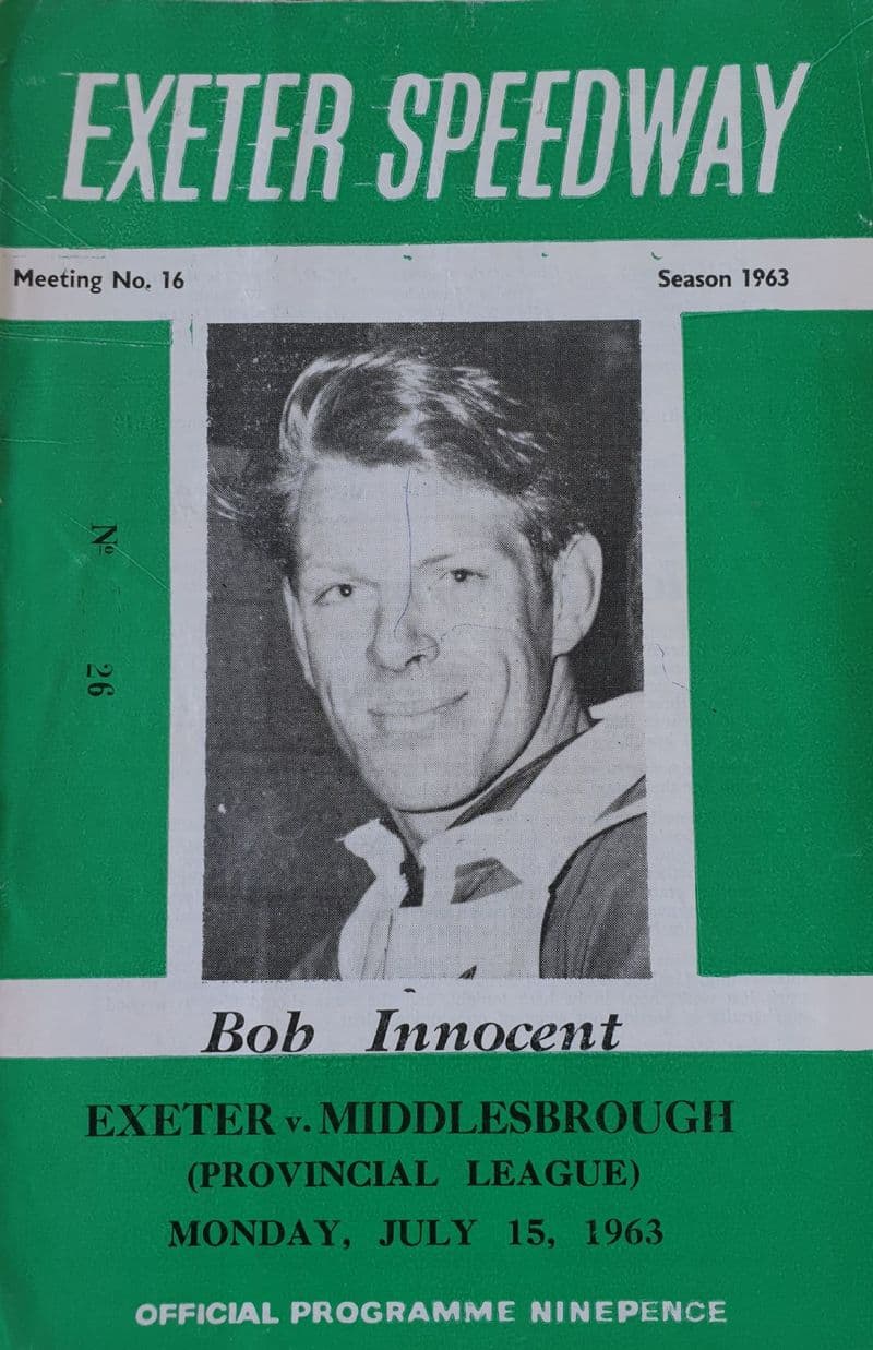 Exeter v Middlesbrough (1963, Jul 15th)