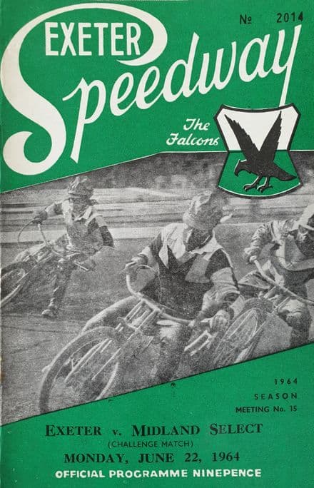 Exeter v Midland Select (1964, Jun 22nd)