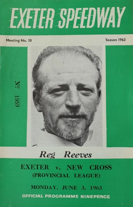 Exeter v New Cross (1963, Jun 3rd)