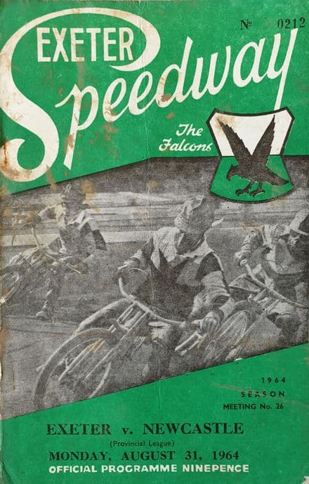 Exeter v Newcastle (1964, Aug 31st)