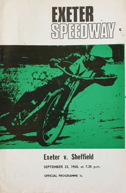 Exeter v Sheffield (1968, Sep 23)