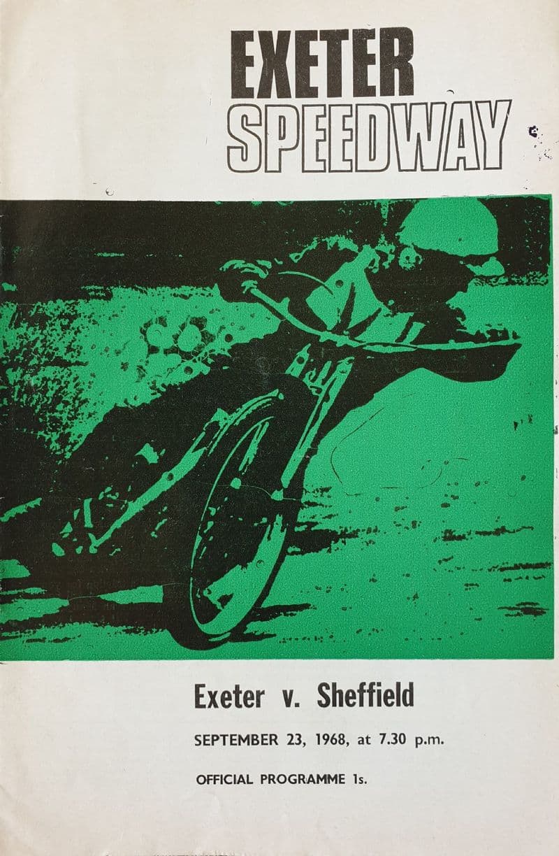 Exeter v Sheffield (1968, Sep 23)
