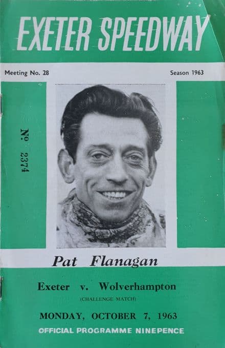 Exeter v Wolverhampton (1963, Oct 7)