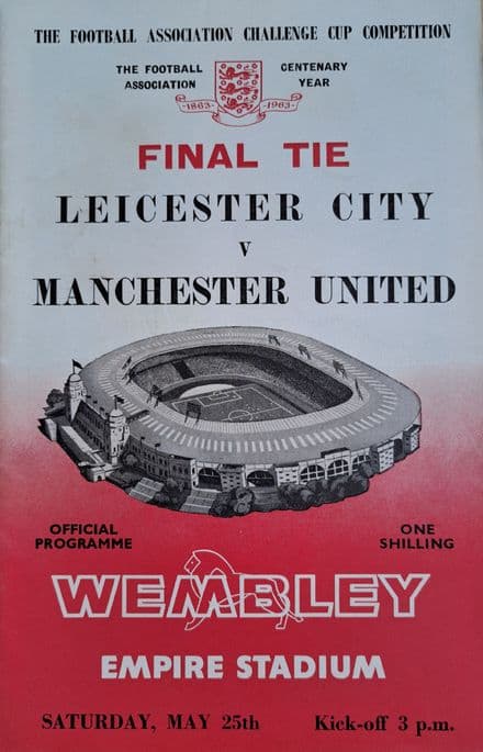 FA Cup Final 1963, Leicester City v Manchester United (May 25th)
