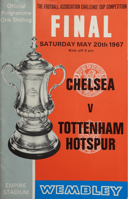FA Cup Final 1967, Chelsea v Tottenham Hotspur (May 20th)