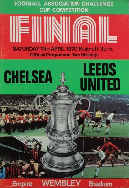 FA Cup Final 1970, Chelsea v Leeds United (Apr 11th)