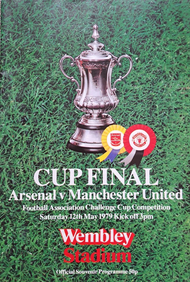 FA Cup Final 1979, Arsenal v Manchester United (May 12th)