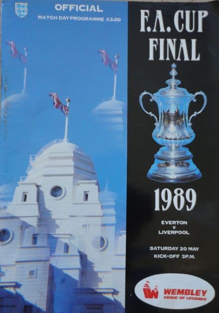 FA Cup Final 1989, Everton v Liverpool (May 20th)