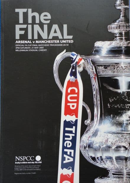 FA Cup Final 2005, Arsenal v Manchester United (May 21st)