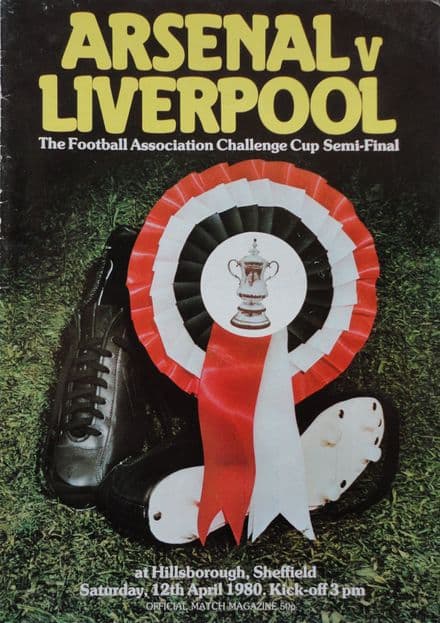 FA Cup SF 1980, Arsenal v Liverpool (Apr 12th)