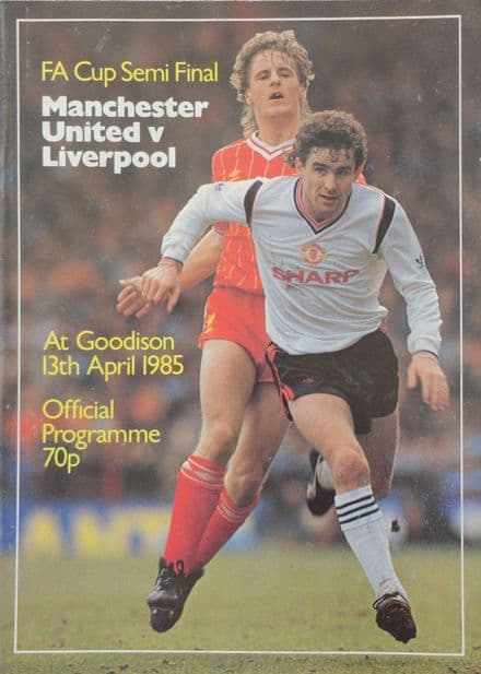 FA Cup SF 1985, Manchester United v Liverpool (Apr 13th)