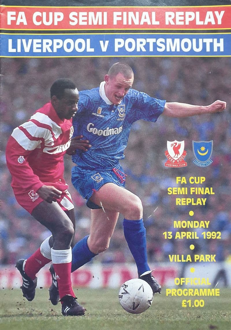 FA Cup SF 1993 Rep, Liverpool v Portsmouth (Apr 13th)