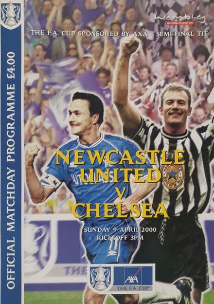FA Cup SF 2000, Newcastle v Chelsea (Apr 9th)