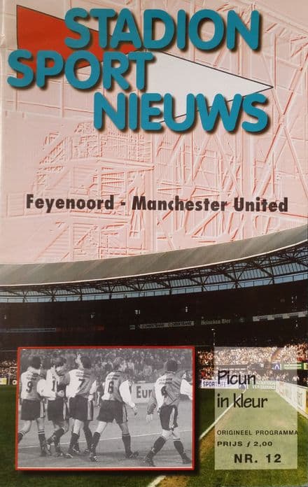 Feyenoord v Manchester United, Champions League (1997, Nov 5th)