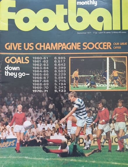 Football Monthly, 1971 September, No 241