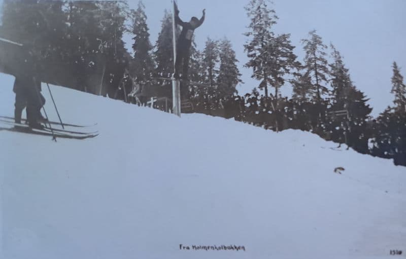 Fra Holmenkolbakken Ski Jumping Card