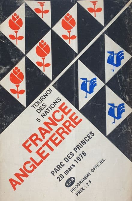 France v Angleterre (1976, Mar 20th)