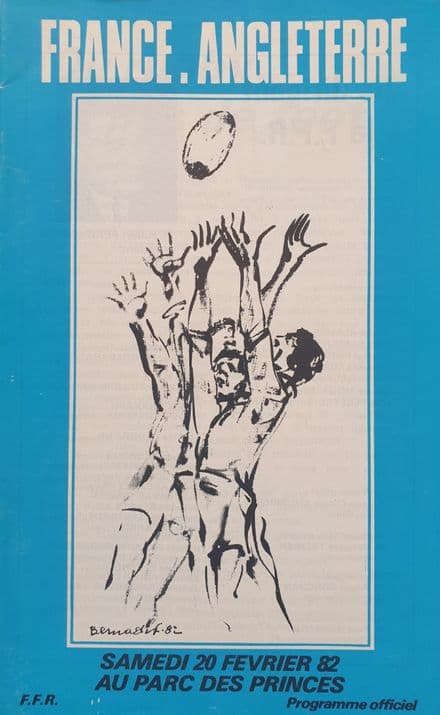 France v Angleterre (1982, Feb 20th)
