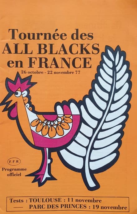 France v New Zealand (1977, Nov 11th and 19th)