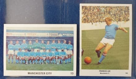 Francis Lee & Manchester City (Football Swap Cards)