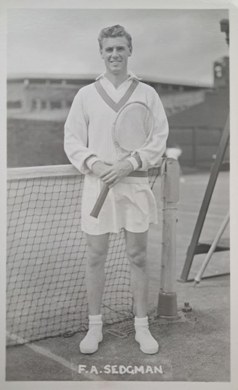 Frank Sedgman Card (Unused)