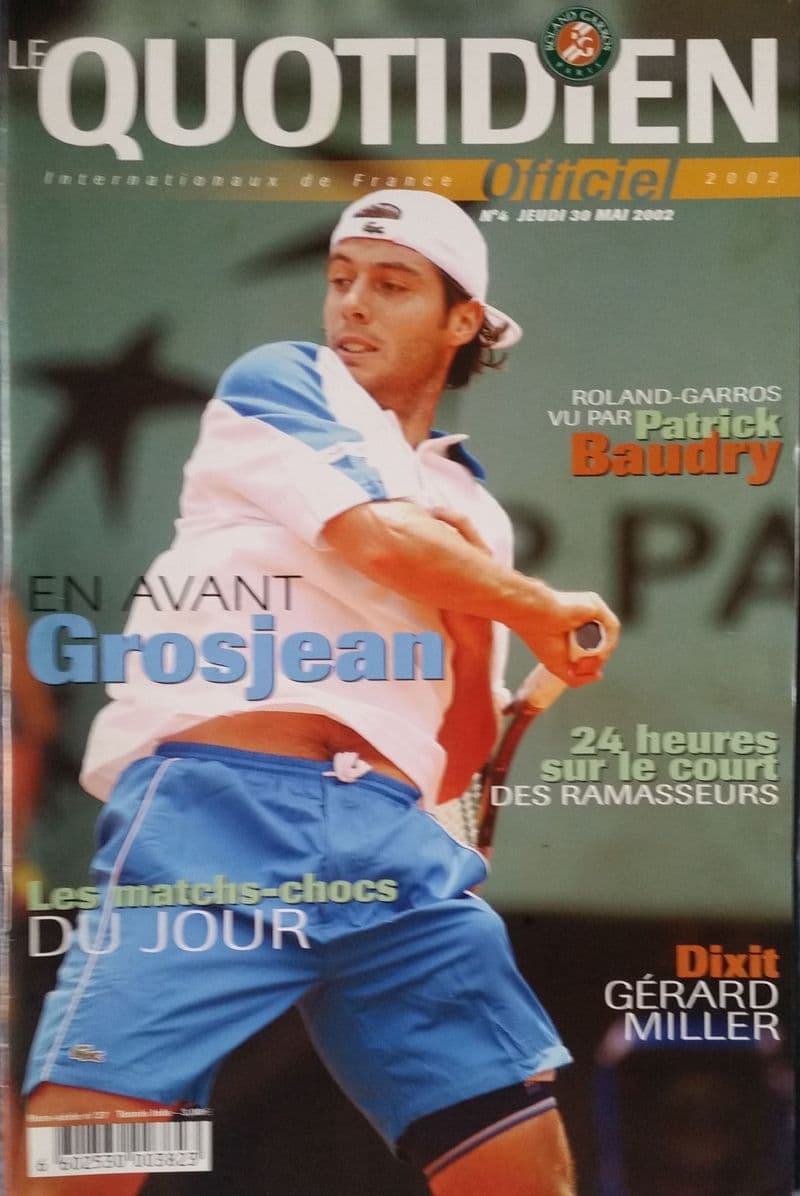 French Open Programme (2002, May 30th)