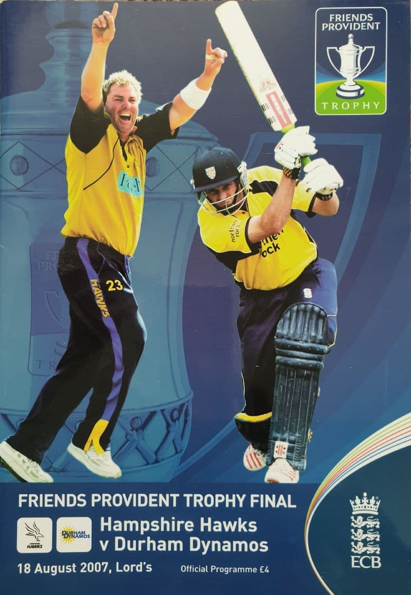 Friends Provident Trophy Final (2007, Aug 18th)