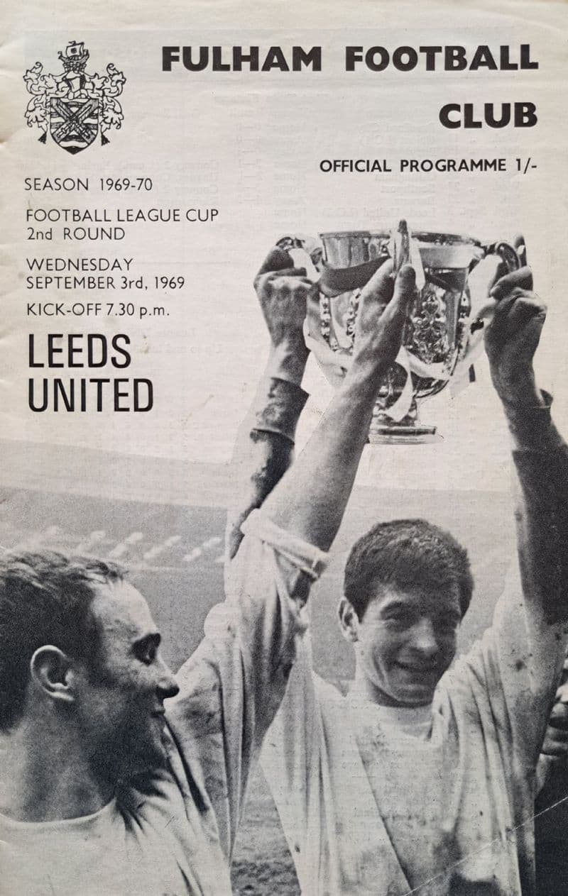 Fulham v Leeds United, Lge Cup (1969, Sep 3rd)