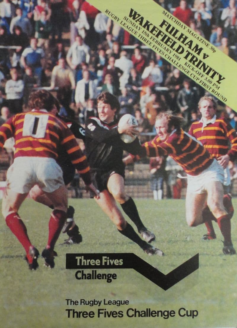 Fulham v Wakefield Trinity (1981, Feb 15th)
