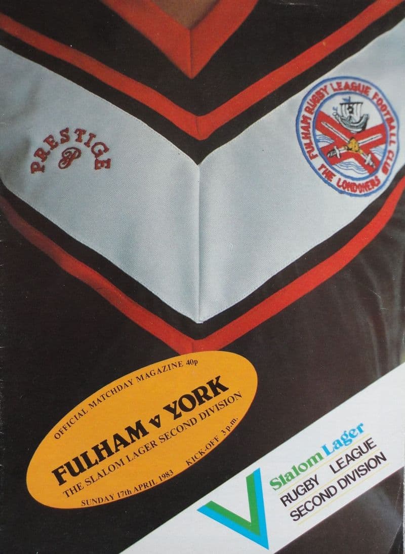 Fulham v York (1983, April 17th)
