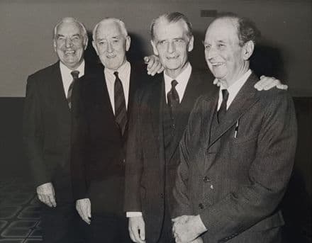 GB 1933 Davis Cup Team Press Photo