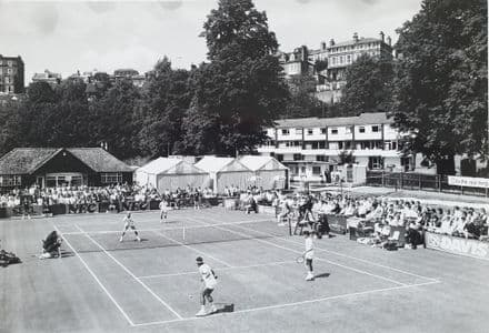 GB v Portugal Davis Cup Press Photo (1985)