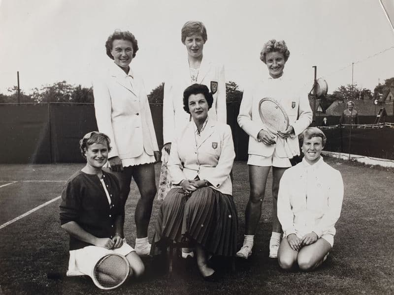 GB Wightman Cup Team Press Photo (1958)