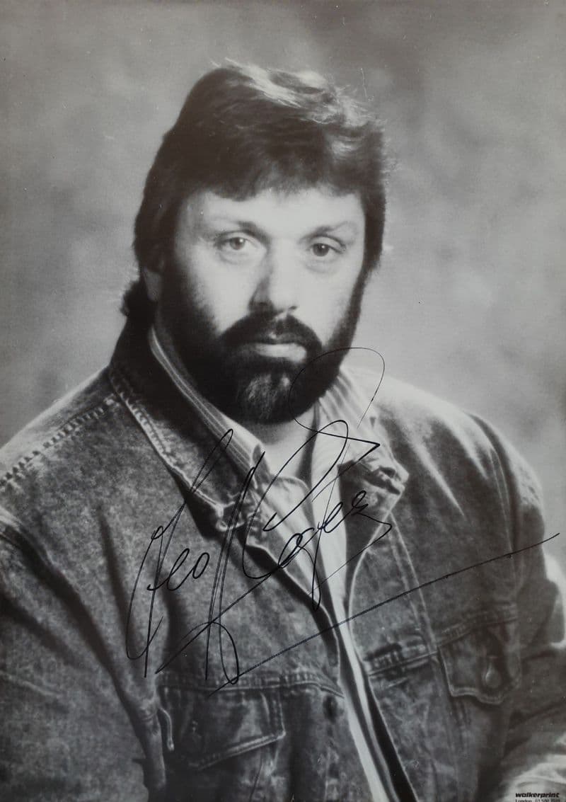 Geoff Capes SIGNED Photo