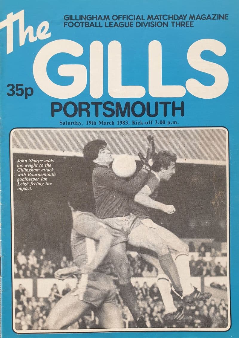 Gillingham v Portsmouth, Div 3 (1983, Mar 19th)