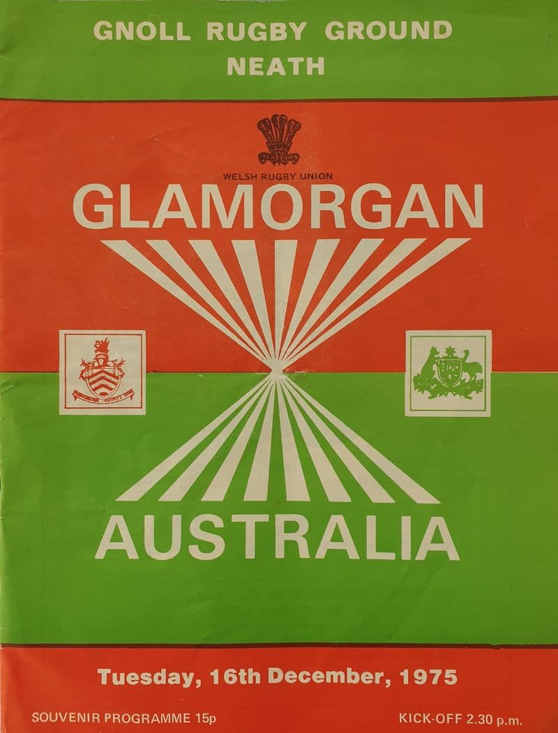 Glamorgan v Australia (1975, Dec 16th)