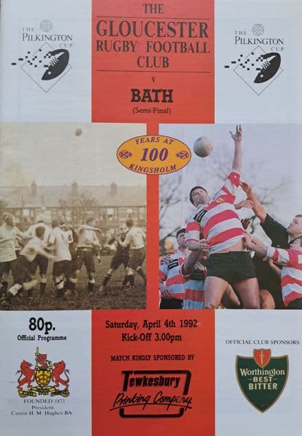 Gloucester v Bath (1992, Apr 4th)