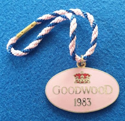 Goodwood Member (1983) Enamel Badge