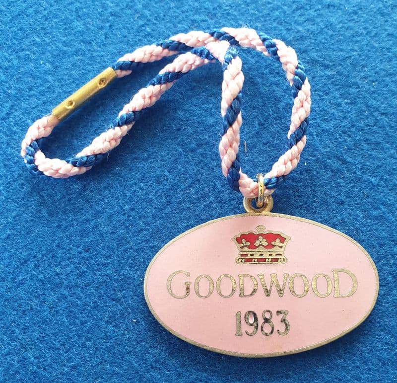 Goodwood Member (1983) Enamel Badge
