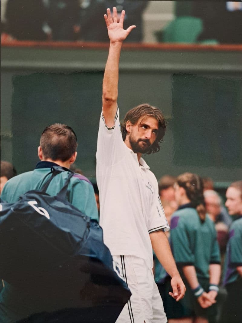 Goran Ivanisevic Colour Press Photo (Wimbledon F, 1998)