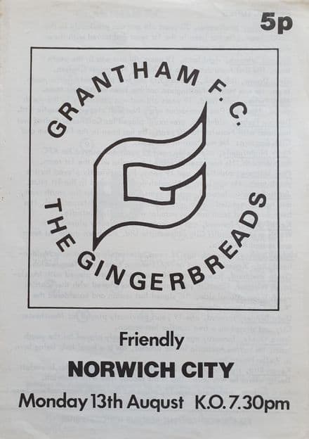 Grantham v Norwich City (1979, Aug 13th)
