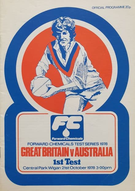 Great Britain v Australia (1978, Oct 21st) First Test