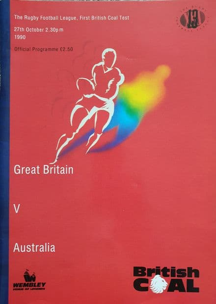 Great Britain v Australia (1990, Oct 27th) First Test