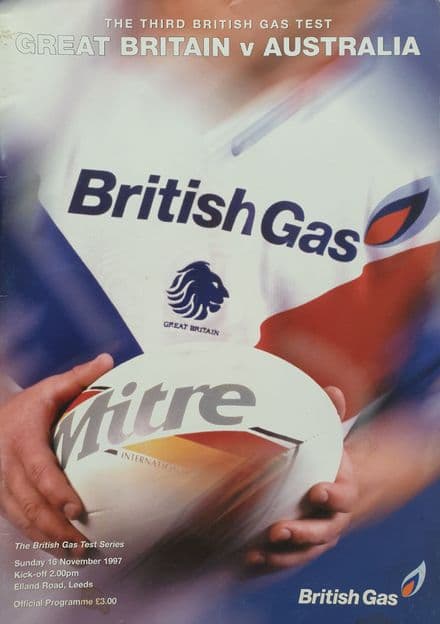 Great Britain v Australia (1997, Nov 16th) Third Test