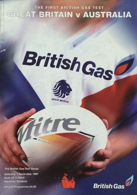 Great Britain v Australia (1997, Nov 1st) First Test