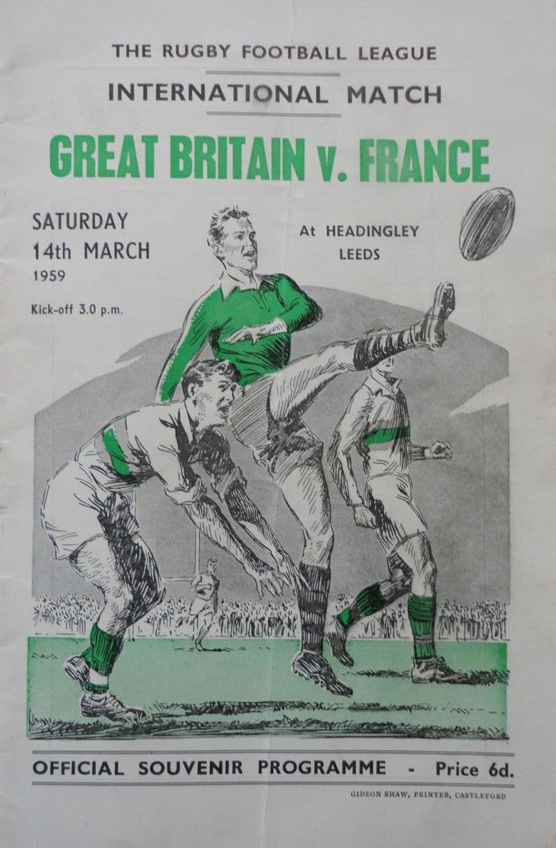 Great Britain v France (1959, Mar 14th)